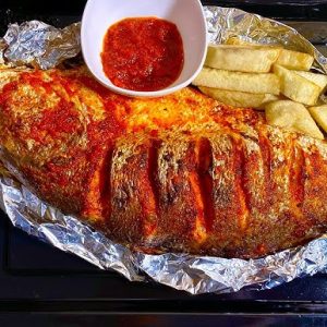 Grilled Croaker Fish