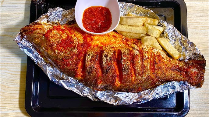 Grilled Croaker Fish