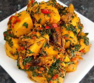 Yam pottage