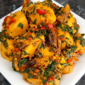 Yam porridge